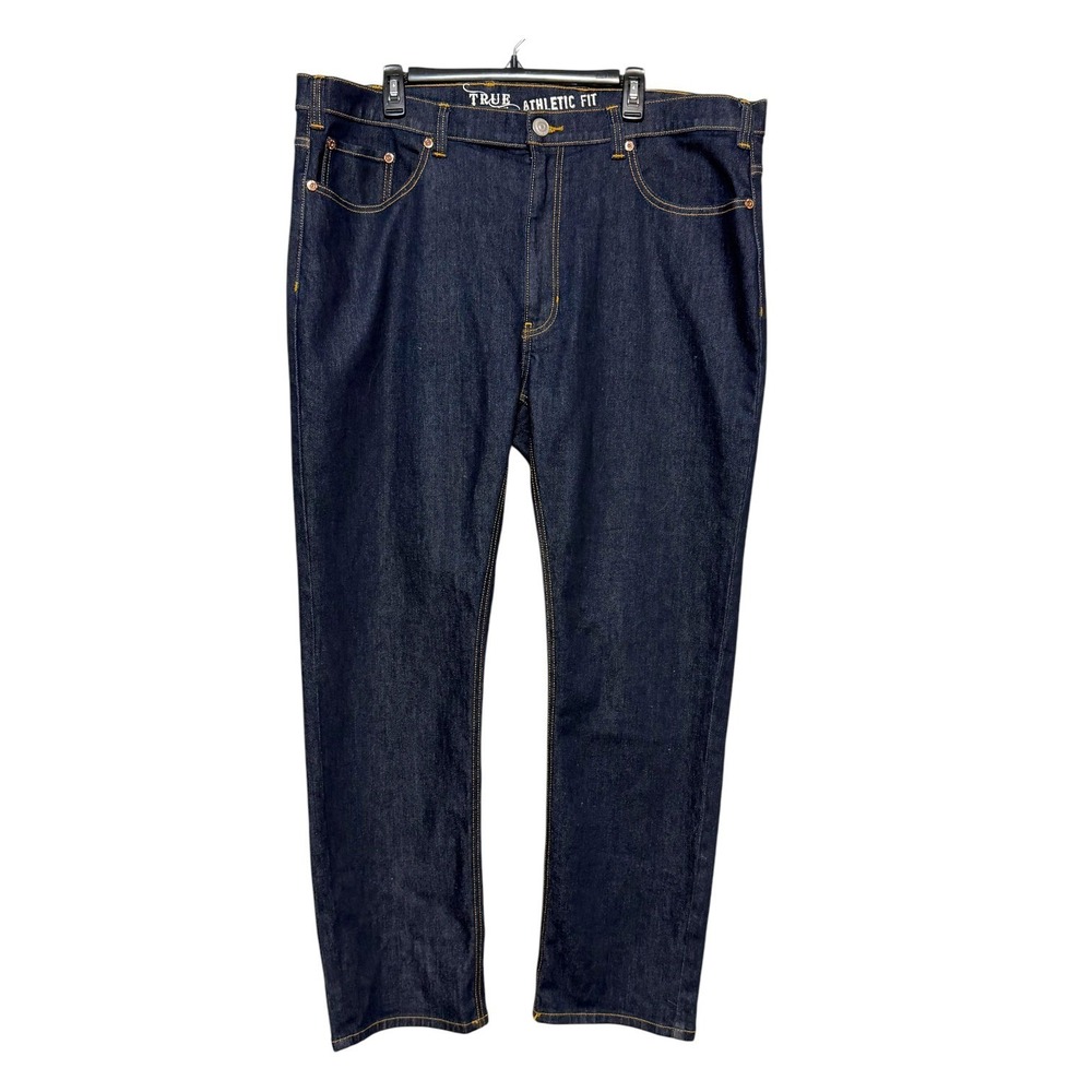 True Nation Athletic Fit Jeans‎ Mens Size 44x32 Workwear Classic Normcore Basics